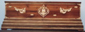 Wooden coffin v